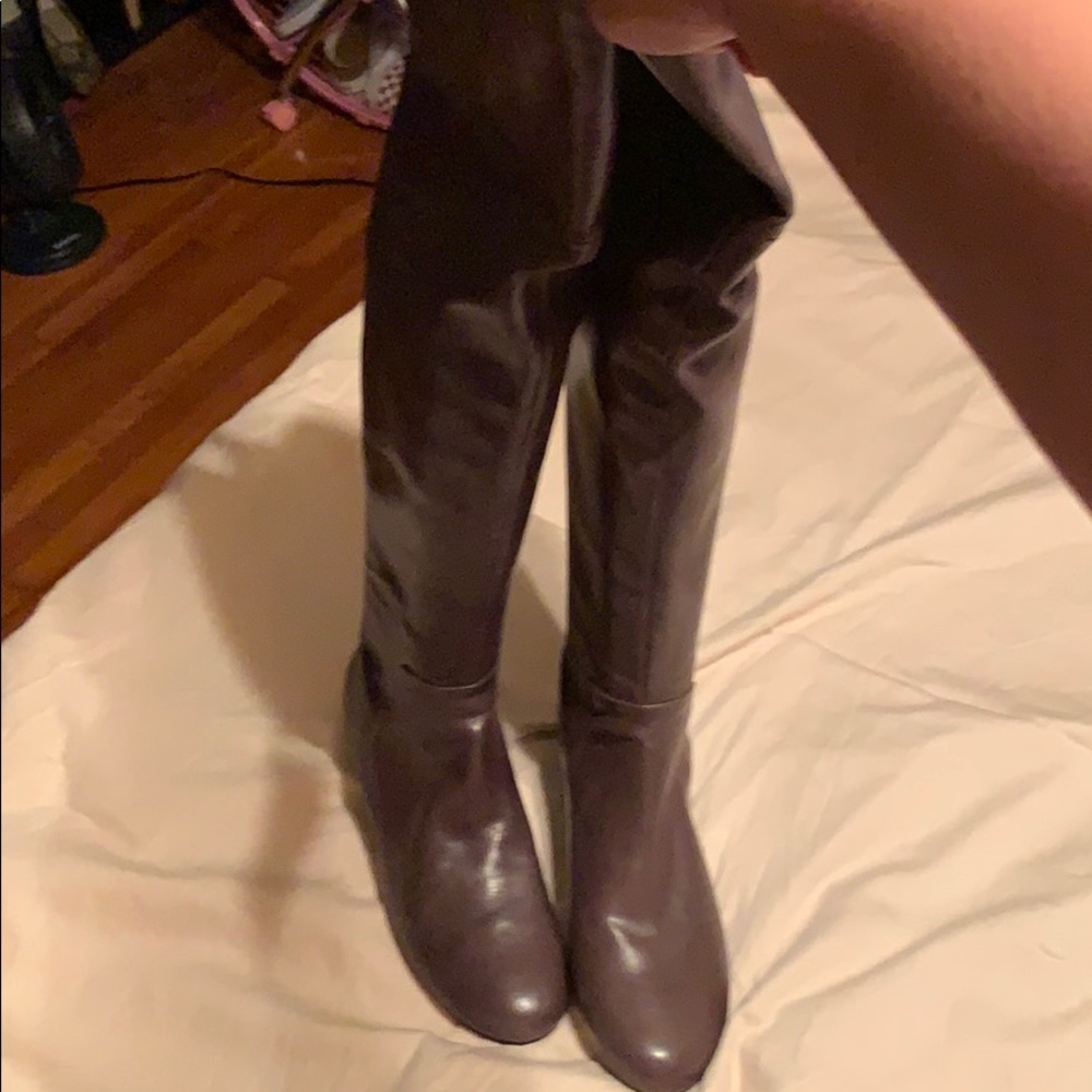 COPY - Amazing flat Over The Knee Leather Boots